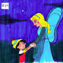 Inktober 2019 #24 - Pinocchio + Blue Fairy