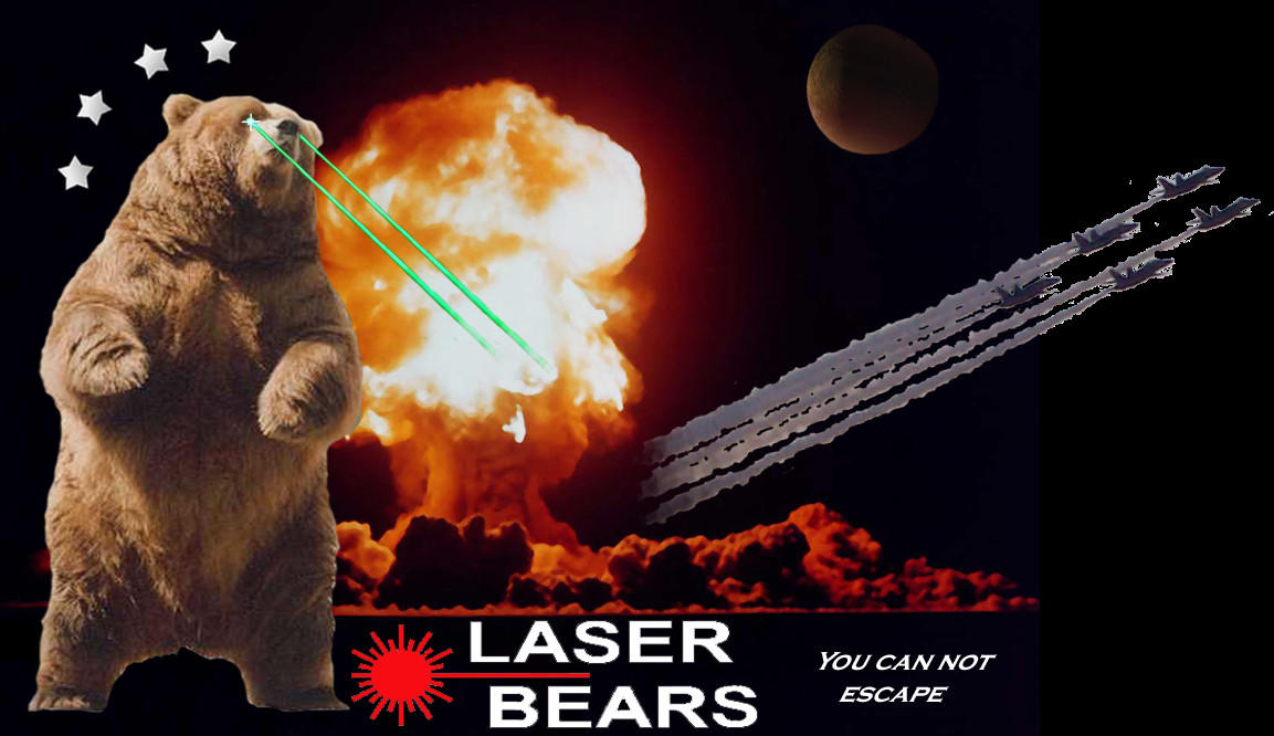 Laser Bears by GarageLobster on DeviantArt