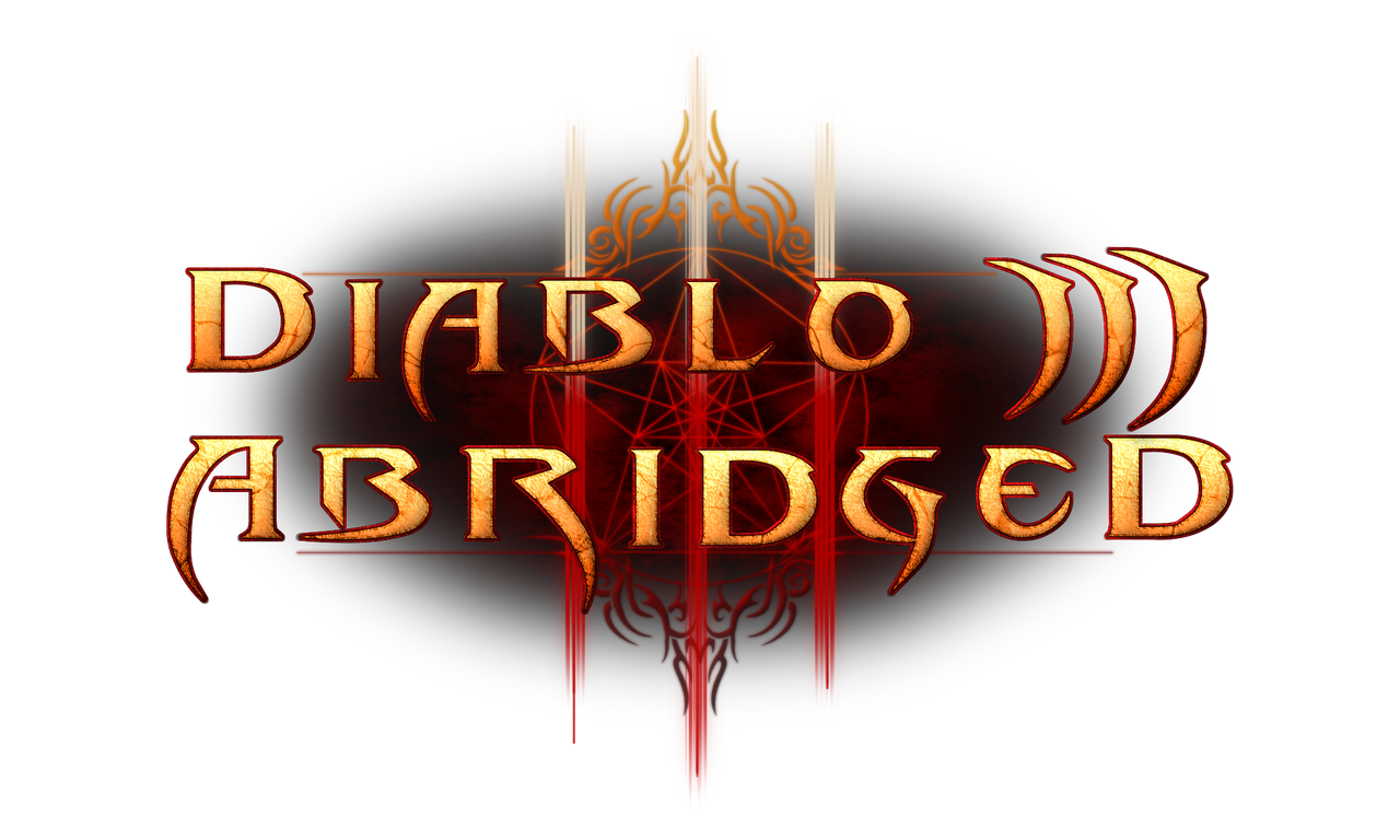 Diablo III Abridged Series Logo by mizutsunee