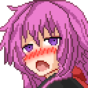 mitsuBlush Pixelart Emote (old version) by mizutsunee