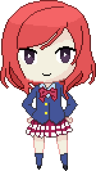 Oshimen Chibis Maki by mizutsunee
