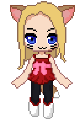 My Maple Story 2 character (Pixelart) by mizutsunee