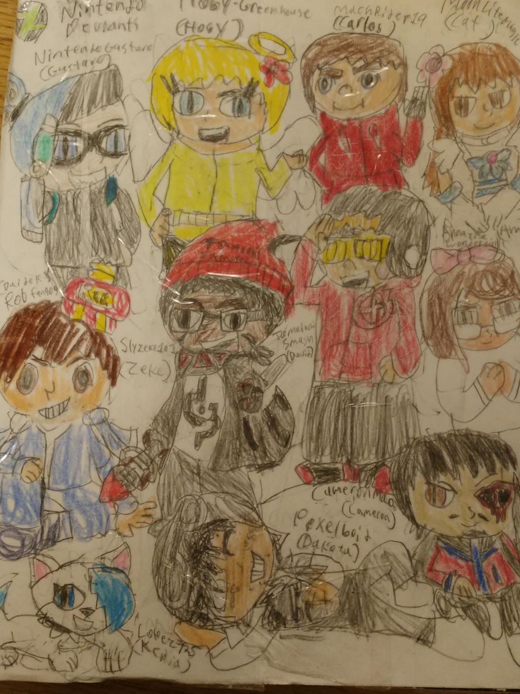 Tribute Drawning by SlyZeke101