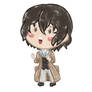 Osamu Dazai chibi