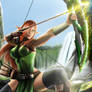 Lightining elf archer