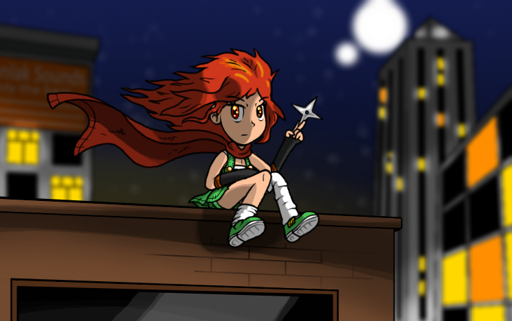 Dusk in Moonlight City