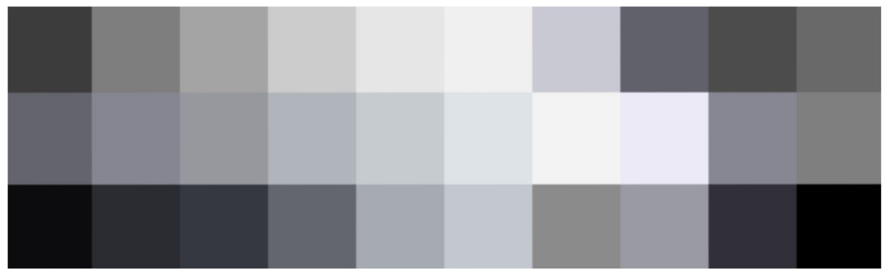 Free Procreate Color Palette - Grayscale