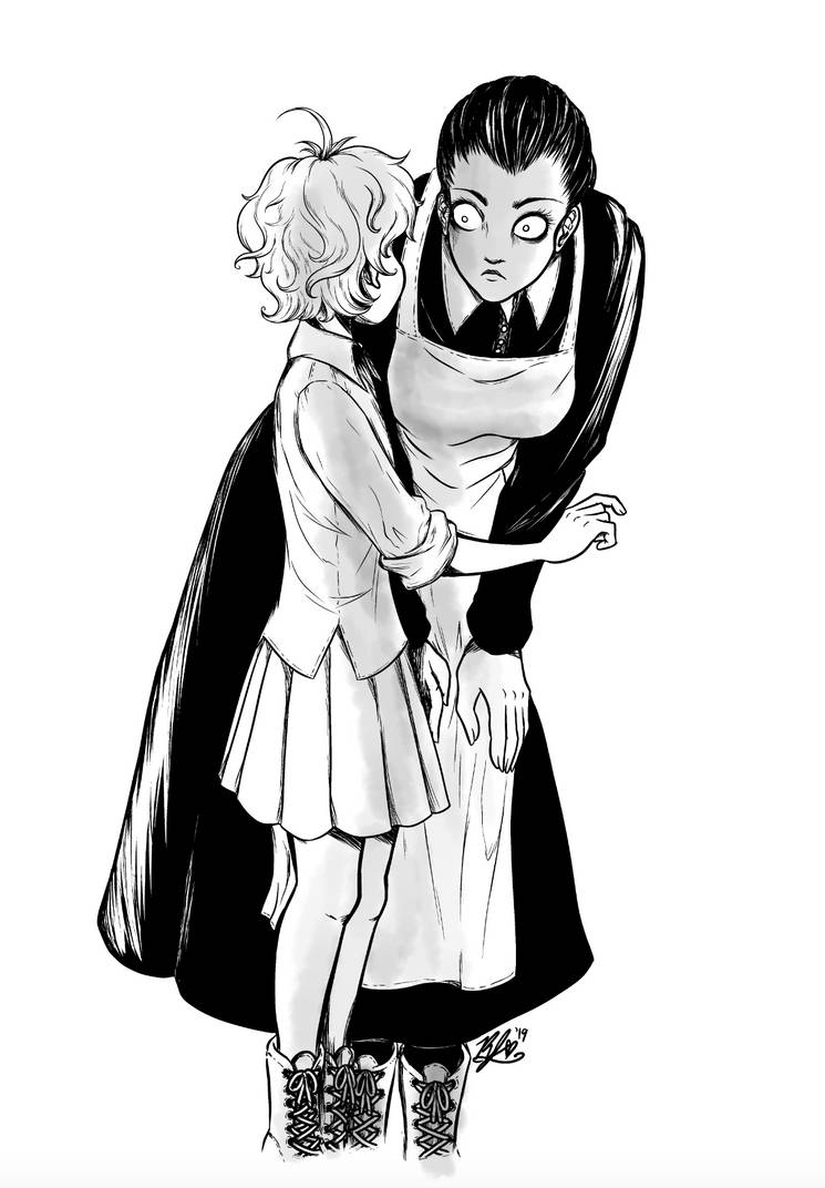 The Promised Neverland: Mama Scary by RJayStreet on DeviantArt