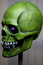 Halloween skull Green 3