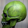 Halloween skull Green 4
