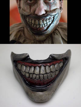 Twisty the clown face plate comission