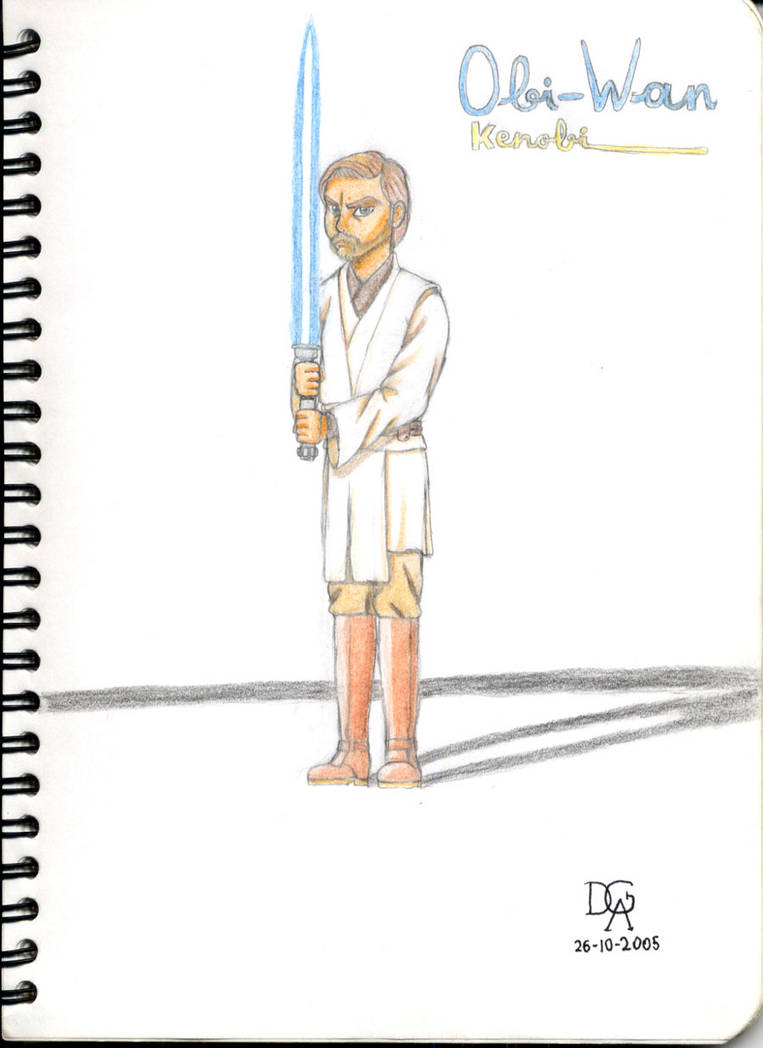 Jedi Master Obi-Wan Kenobi by XanderVJ on DeviantArt
