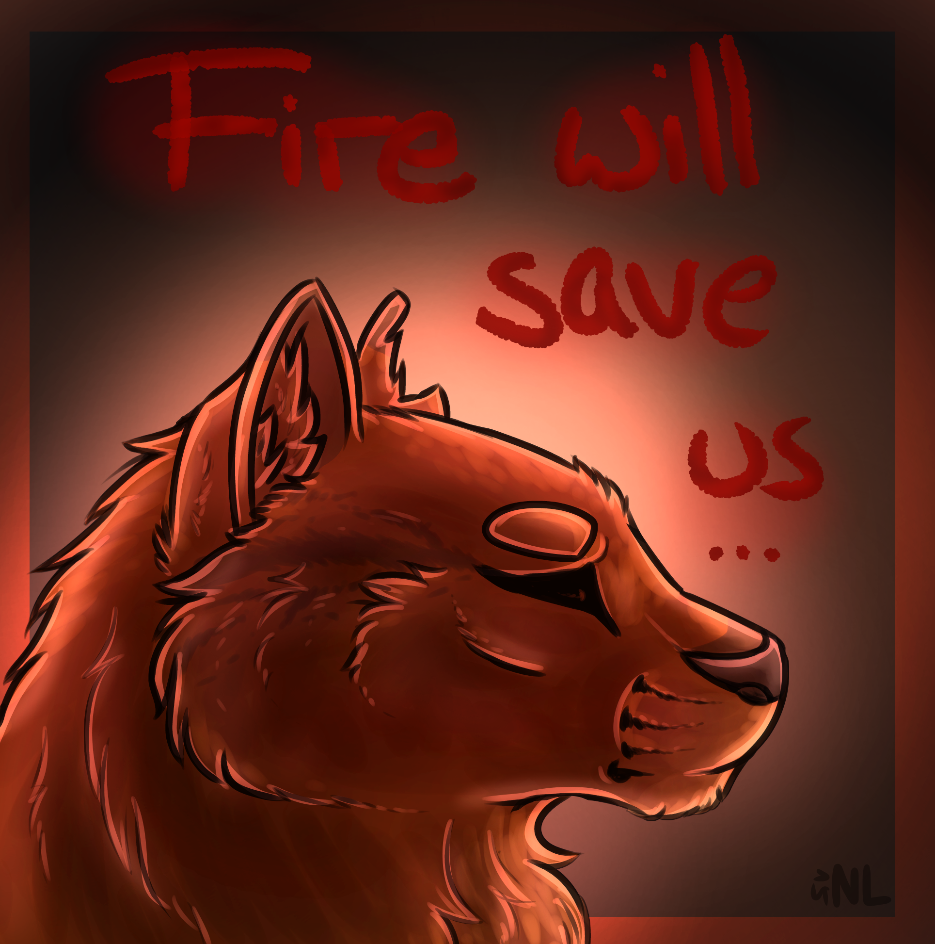 :. Fire will save us... .: Warriors| SPEEDPAINT