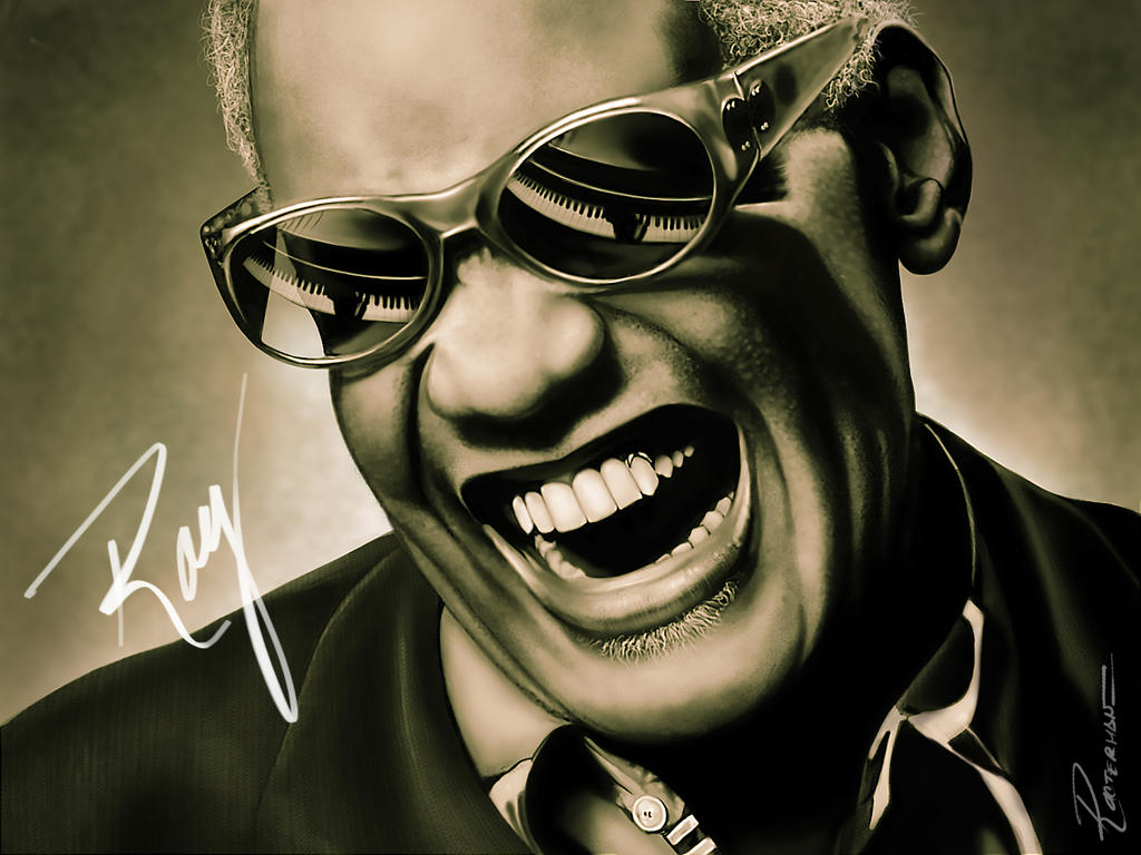 Ray Charles - Digital painting Photoshop by xman8024 on DeviantArt