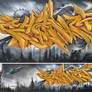 Zhanco graffiti 3D