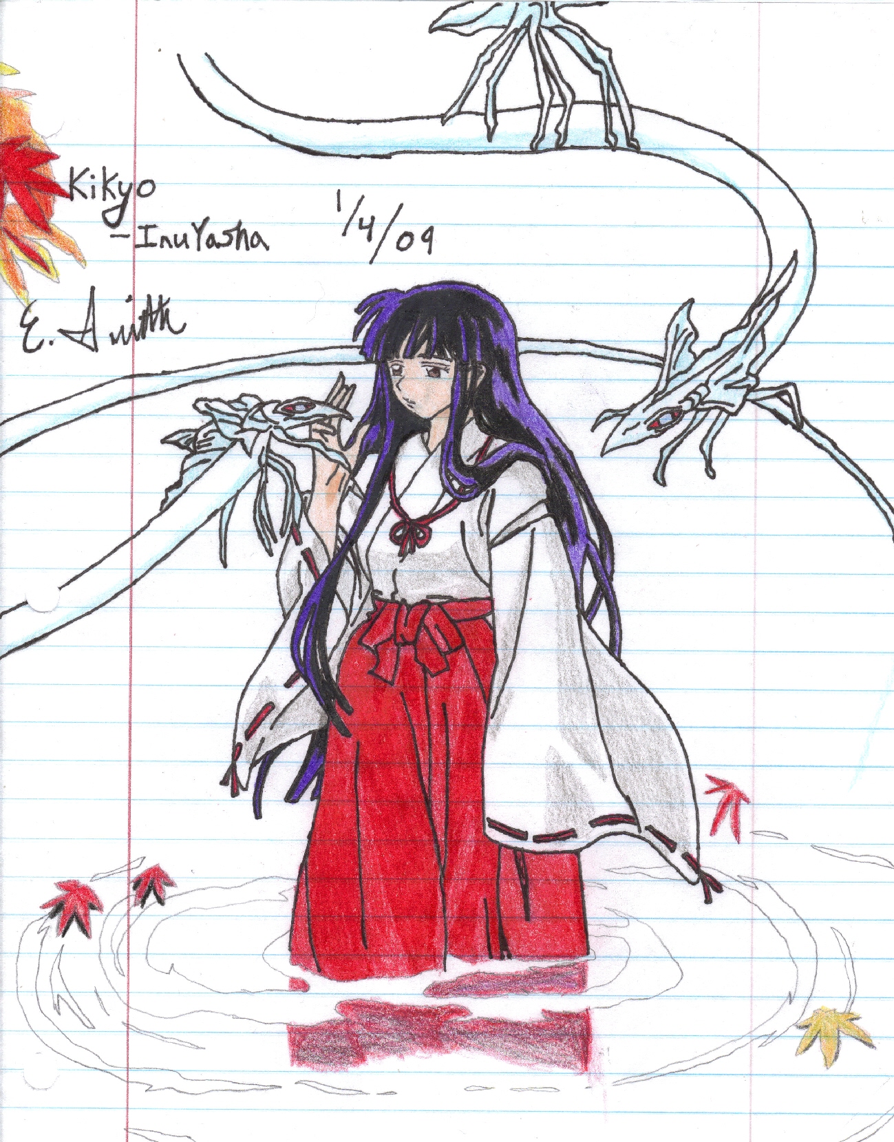 Kikyo - Soul Collectors by Sadakoe on DeviantArt Kikyo - Soul Collectors by Sadakoe on DeviantArt