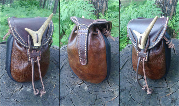Leather pouch / sporran #2