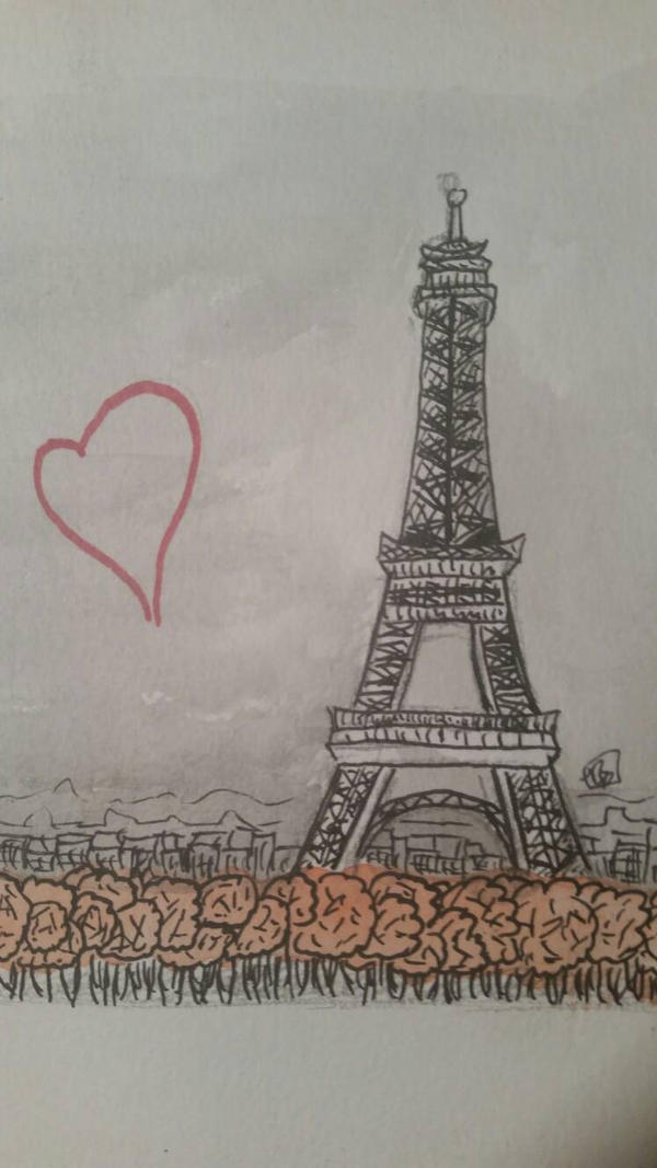 Praying For Paris By Artbybrett On DeviantArt praying-for-paris-by-artbybrett-on-deviantart