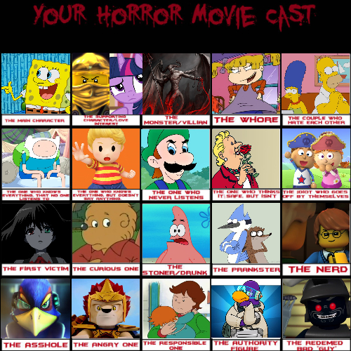 Your Horror Movie Cast (Ytp Trilogy Style) Part 2 by xXSPINNINFAN445Xx ...