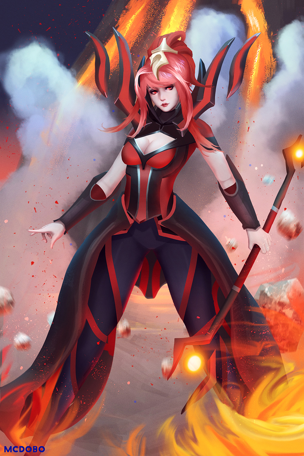 Elementalist Lux - Magma