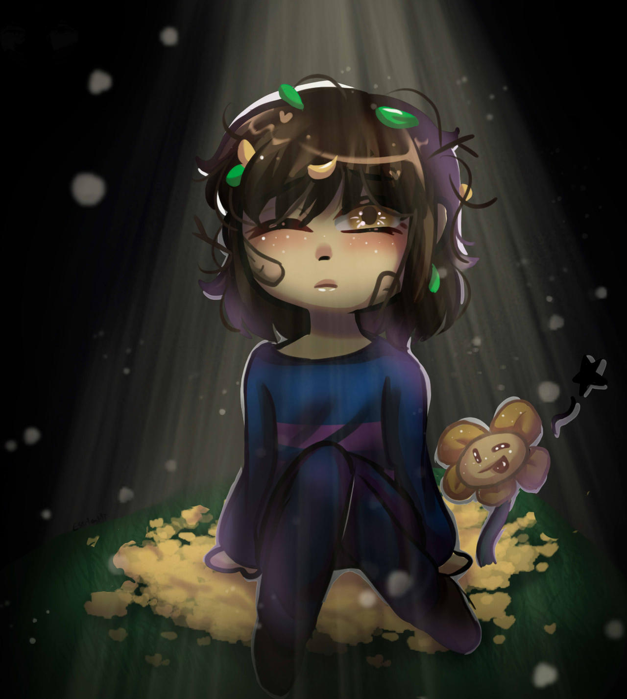 Scared Frisk Frisk by Creepypastera1 on DeviantArt