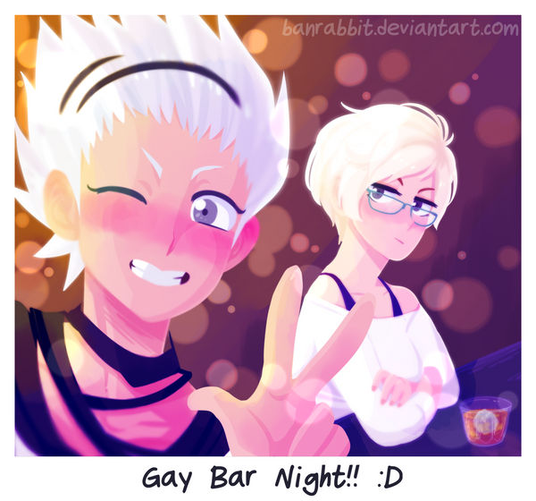 two gays walk into a bar