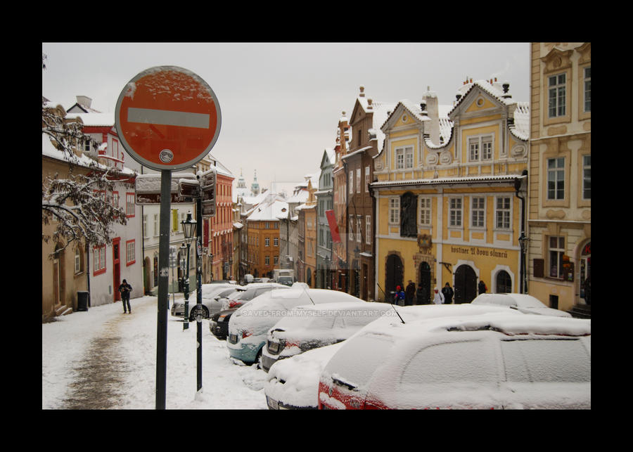 Looking Down Nerudova