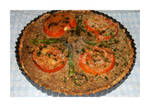 Asparagus Quiche with Tarragon and Tomato by Saved-from-Myself