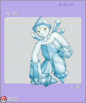 Pokemon Gijinka: Regice