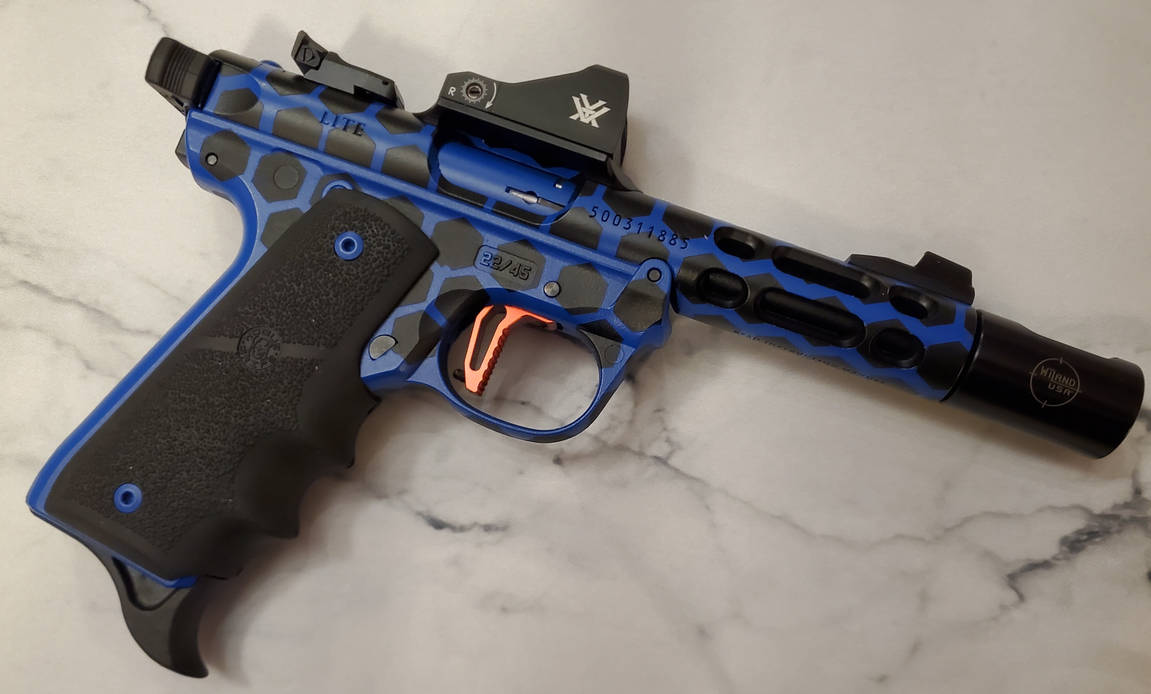 Custom Ruger Mark 4 22/45 Lite by rockrat125 on DeviantArt