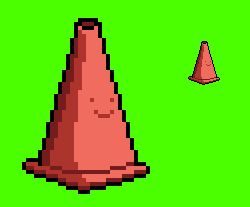 Road cone sprite