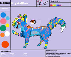 Dis Is My New OC Krystal Paw