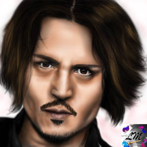 Johnny Depp - Digital Painting