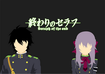 Owari No Seraph Minimalist Wallpaper