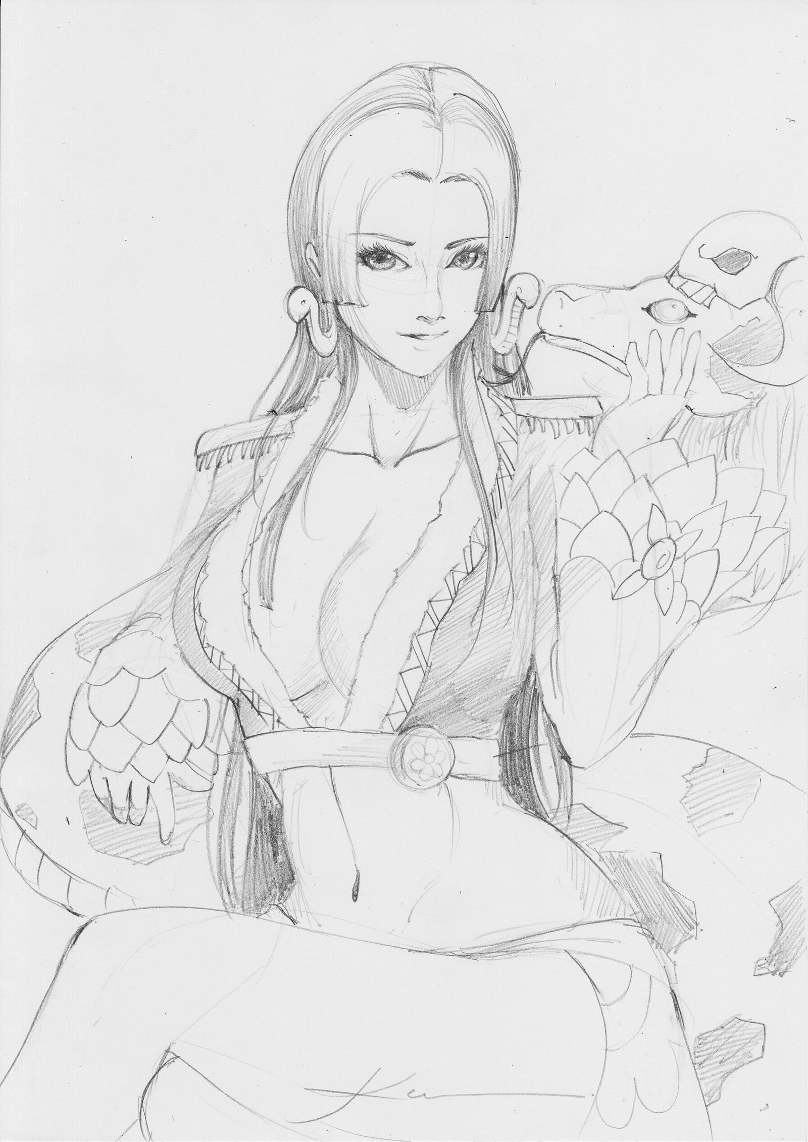 Boa Hancock Sketch