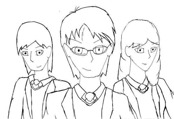 HP Fanart 2 - team by ShadowWolf3117 on DeviantArt