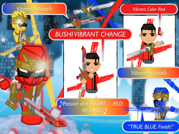 Bushido Sentai ChromaRanger : Henshin by Sentaibrave on DeviantArt