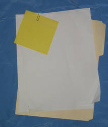 Manilla Folder and Paper 01