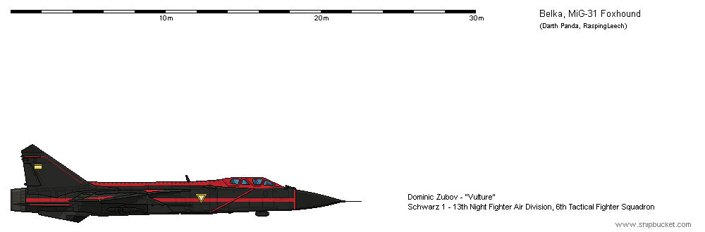 MiG-31 Schwarz