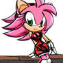 Amy Rose Sketch COLORED