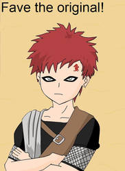 Gaara of the sand