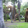 Eremotherium and Columbian Mammoth