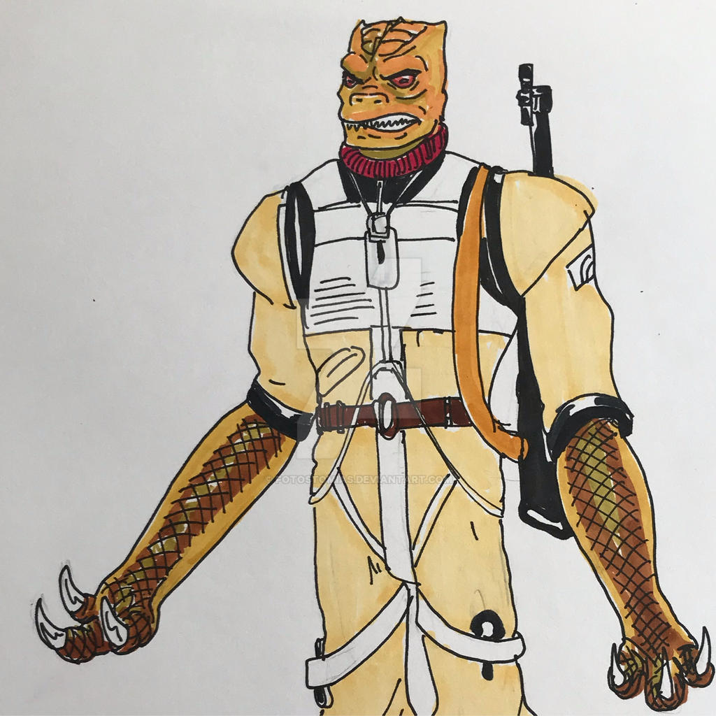 Bossk Patch Bossk bounty hunter by fotostomias on DeviantArt