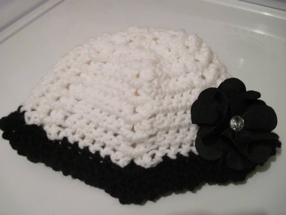 Shell Crocheted Baby Hat (SOLD)