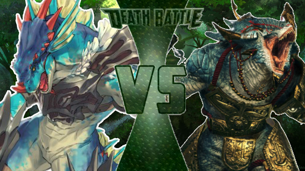 Lizard fight by justAdremer on DeviantArt