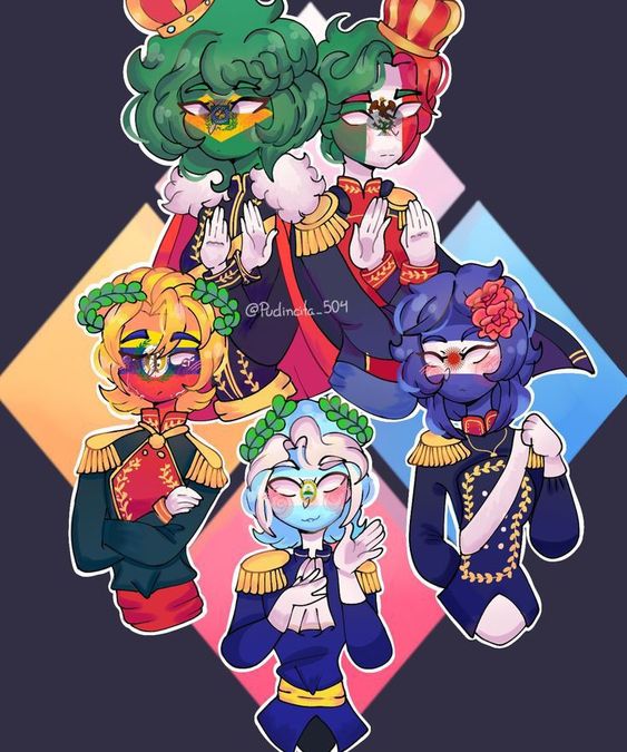 Brazilian empire (countryhumans) Amgela6 - Illustrations ART street