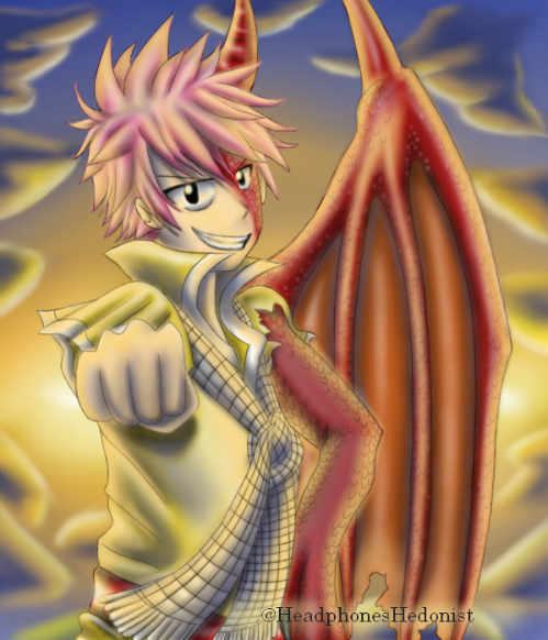 Natsu END dragon form by LightFury96 on DeviantArt