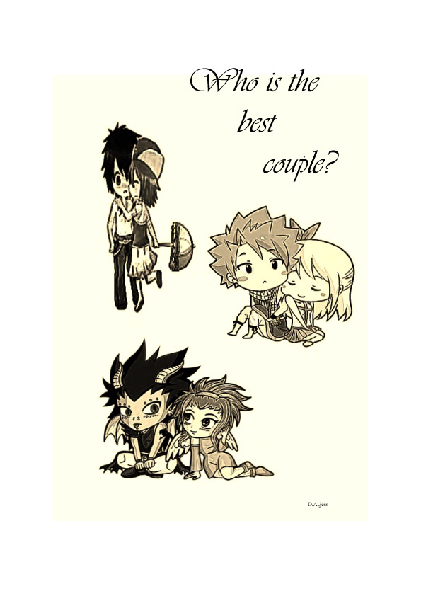 Chibi Fairy Tail couples