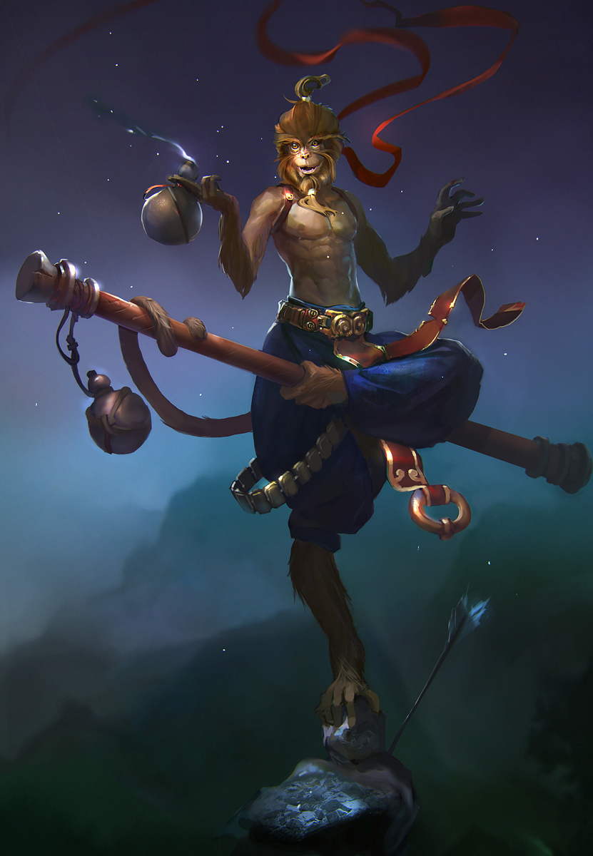 Monkey king by Zoonoid on DeviantArt