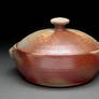 Wood Fired Casserole Dish with Shino Liner